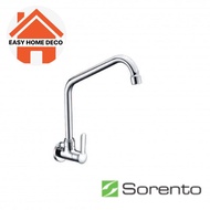SORENTO Single Wall-Mounted Cold Tap, Kitchen Sink Faucet
