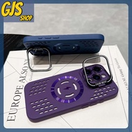 New Hollowed-out Freezing Point Heat Dissipation Lens Holder and Anti-drop Phone Case for IPhone13 1