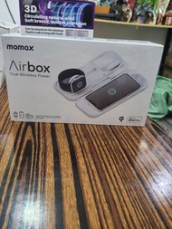 MOMAX AirBox 多功能無線移動電源(白色) 充電寶/ 無線充電盒 Apple 專用 Apple Watch充電 Apple Pen充電 手機充電