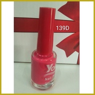 ♀ ♧ ◐ BEAUTY 3 pcs/set Yoko Nail Polish Colorless & Colored 9.9ml