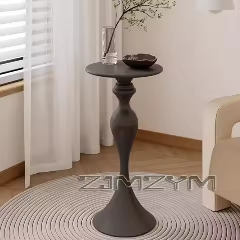 Nordic round Coffee Table Luxury Living Room Decor Stainless Steel Stable Home Furniture Accessory，C