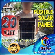 Flexible solar panel 20w solar electric 20 watt mono 20watt solar