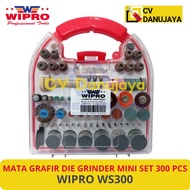 MATA Rotary Tool Kit Set 300 PCS MINI WIPRO DIE GRINDER ENGRAVING BIT