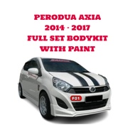 Perodua Axia 2014-2017 Full Set Bodykit with Metallic Colour