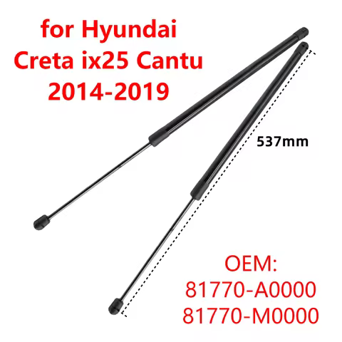 2Pcs 81770-M0000 for Hyundai Creta IX25 Cantu 2014-2019 Car Rear Trunk Boot Tailgate Gas Struts Damp