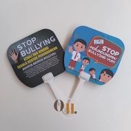 Stop Bullying Souvenir Fan - Stop Travel Souvenir Fan - School Souvenir Fan