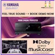 YAMAHA RX-A8A 11.2 CHANNELS WITH SURROUND AI AV RECEIVER DOLBY ATMOS HOME THEATRE AMPLIFIER WITH YAMAHA MUSICCAST (IN ST