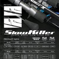 TRIDENTECH SLOW KILLER-X 631 JIGGING ROD