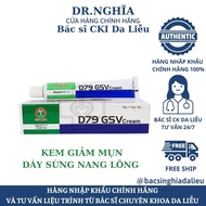 [GENUINE] D79 Cream GSV 15g effectively helps reduce hyperkeratotic acne DOCTOR NGHIA