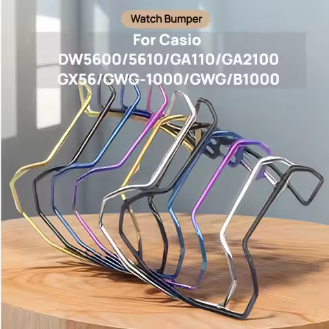 Watch Case For CASIO G-SHOCK DW5600 5610 GWG-B1000 GA-110/100 GD-120 GA2100 GG1000 Men Metal Anti-Co