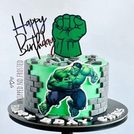 Hulk Birthday Cake | Cartoon Theme Cake | Custom Birthday Cake | Eggless Cake Option