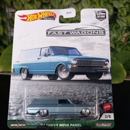 Hotwheels Premium Chevy Nova Panel Fast Wagon Series64