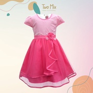 Two Mix Baju Pesta Anak dan Dress anak - Pakaian Anak Perempuan 4061 - Fanta, 12