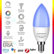 ADUROSMART ERIA - 智能顏色蠟燭燈泡 白光彩光E14燈膽 智能家居 智能電燈 兼容 Philips Hue