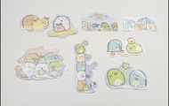 全新角落生物大貼紙8枚