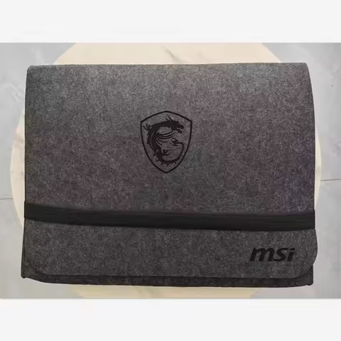 New Felt Bag for MSI Titan 18 Pro 2024 2025 18 inch Laptop Protective Sleeve Travel Pack Power Adapt