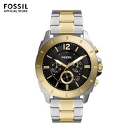 Fossil Male's Privateer Analog Watches (BQ2815) - Quartz, Two Tone Case, 45 MM Round Dial,Two Tone S