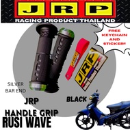 ORIGINAL JRP HANDLE GRIP FOR :  RUSI WAVE |  BLACK |  WITH FREE KEYCHAIN AND STICKER | COD