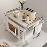 Storage Rack Above Microwave Oven Shelf Multifunctional Kitchen Countertop ins Style Multi-Layer Air