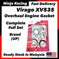 ( UP ) Virago XV 535 Virago535 Overhaul Engine Oring Valve Seal Exhaust Block Head Gasket Enjin Over