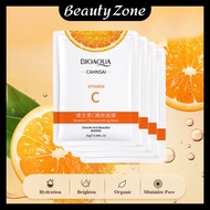 BEAUTY ZONE Bioaqua Vitamin C Whitening Beauty Skincare Essence Peel Off Face Sheet Mask Moisturizin
