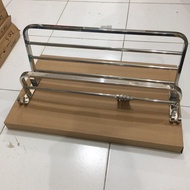 GANTUNGAN STAINLESS Steel Bathroom Towel Hanger S001 Towel Rack/ 4+2B + 2+5C CHROME OSALOCK S001