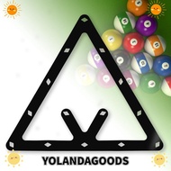 YOLANDAGOODS1 6pcs Billiard Ball Rack, Triangle Film Ball Rack Holder, Billiards Accessories Sheet C