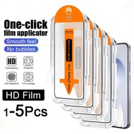 5PCS for Xiaomi Redmi Note 14 13 12 11 10 9 Pro 15 15C 14C 13 13C 12C 10C 9H Tempered Glass Easy Ins