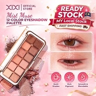 Xixi 12 Color Eyeshadow Palette Long Lasting Matte Shimmer Glitter High Pigment Easy to Blend Eye Ma