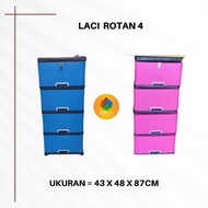 LACI CABINET SUSUN 5 PLASTIK/LACI PLASTIK SUSUN 5