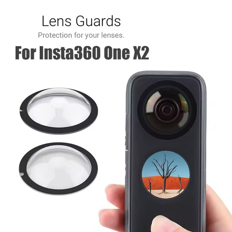 New For Insta 360 ONE X2 Sticky Lens Guards Dual-Lens 360 Mod For Insta 360 ONE X2 Protector Accesso