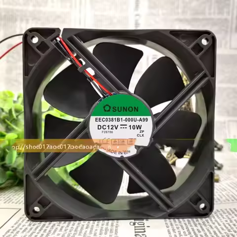 NEW EEC0381B1-000U-A99 DC 12V 10W 12CM cooler 12038 120*120*38MM cooling fan