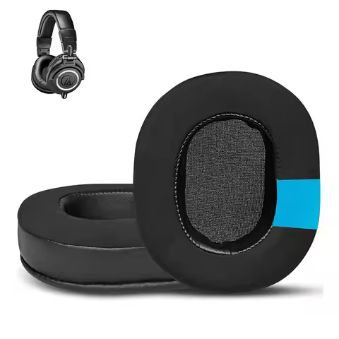 Upgrade M50X Earpads,Cooling Gel Ear Cushions Replacement for Audio Technica ATH-M50X/M40X, HyperX C