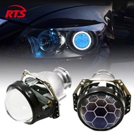 【Ready Stock】3.0 inch Honeycomb 3R G5 car Bi xenon hid Projector lens full metal D1S D2S D3S D4S hid