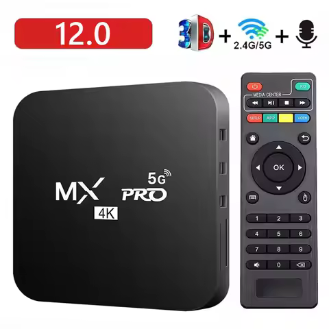MXQ-Pro Smart TV BOX Android Dual WiFi RAM 1GB ROM 8GB 3D Youtube Media Player 4K Set Top Box Smart 