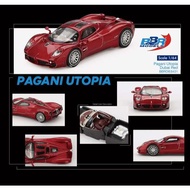 BBR Models 1/64 Pagani Utopia Dubai Red - BBRDIE6431 Model Car Corp