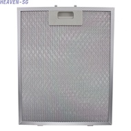 Cooker Hood Filter Kitchen Supplies Metal Mesh Silver Extractor Vent Filter