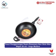 Supra Rosemary Non Stick Wok Frying Pan - 28 cm frying pan
