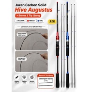 Hive Augustus Solid Carbon Fishing Rod + Bonus 1 Tip