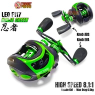 BC Reel LEO F117 NINJA Ratio 8.1:1 Handle Baitcasting ReelKiri