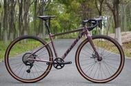 Agentx外銷Gravel RoadBike鋁架碳叉公路車越野礫石碟剎單車