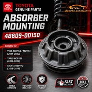 🔥Toyota Yaris Vios NCP150 NSP151 Front Absorber Mounting Depan Bearing 48609-0D0150 48619-52030