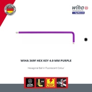 Wiha 369F Hex Key 4mm Purple - Hexagonal L Key