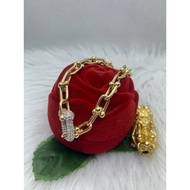18K SAUDI GOLD BRACELET