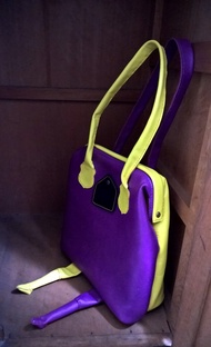 娃娃角逐時尚 側背包 手工縫製 走在時尚尖端 全世界限量一個