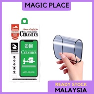 (HD) Tempered Glass for OPPO A12 A12E A3S A5S F7 F9 F11 PRO A1K/C2 A9(2020) CERAMICS HD CLEAR 9D FUL