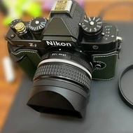 Metal Square Lens Hood With Adapter ring and Metal Cap For Nikon Z 28mm F2.8 / Z28mm F2.8 SE Z7II Z6