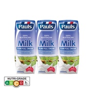 Pauls UHT Pure Milk Pack of 6 (6 x 250ml)