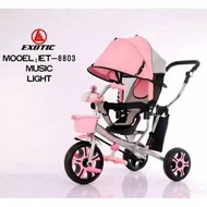 Exotic ET 8803 Tricycle Children's Bicycle Stroller