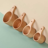 Baking Quantitative Spoon Lettering Beech Small Measuring Cup 50g80g130g230g Coffee Bean Measuring S
